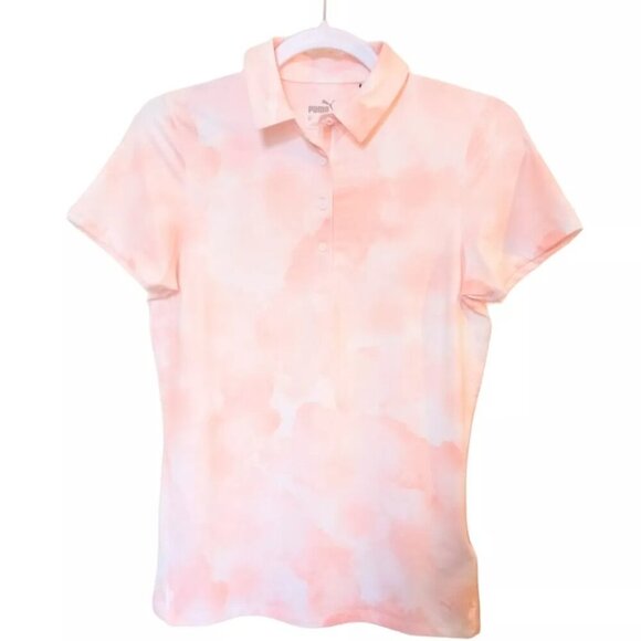 Puma MATTR Cloudy Polo Women's Sz Small Lovable Golf club logo - Picture 4 of 5